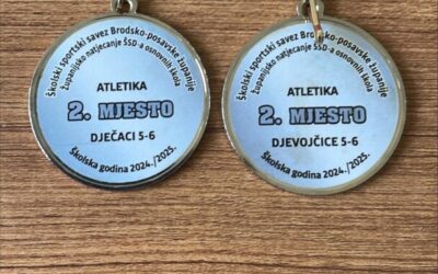 ŽUPANIJSKO NATJECANJE- ATLETIKA