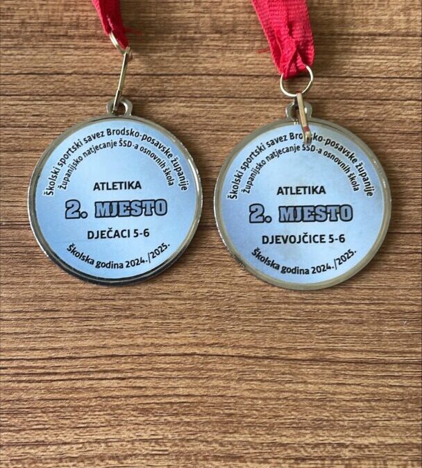 ŽUPANIJSKO NATJECANJE- ATLETIKA