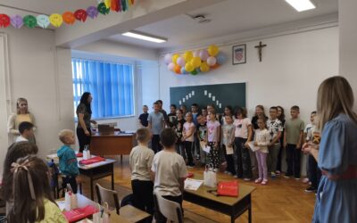 DOČEK PRVAŠIĆA U PŠ SLAVONSKI KOBAŠ 