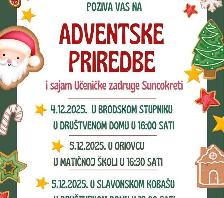 ADVENTSKE PRIREDBE