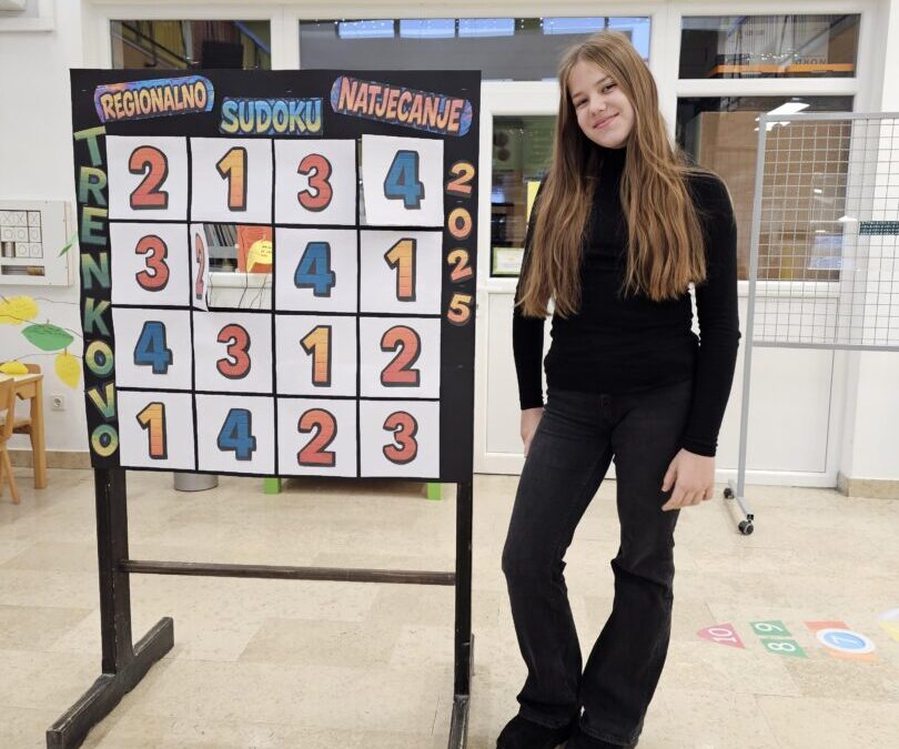 SUDOKU NATJECANJE 2025. 