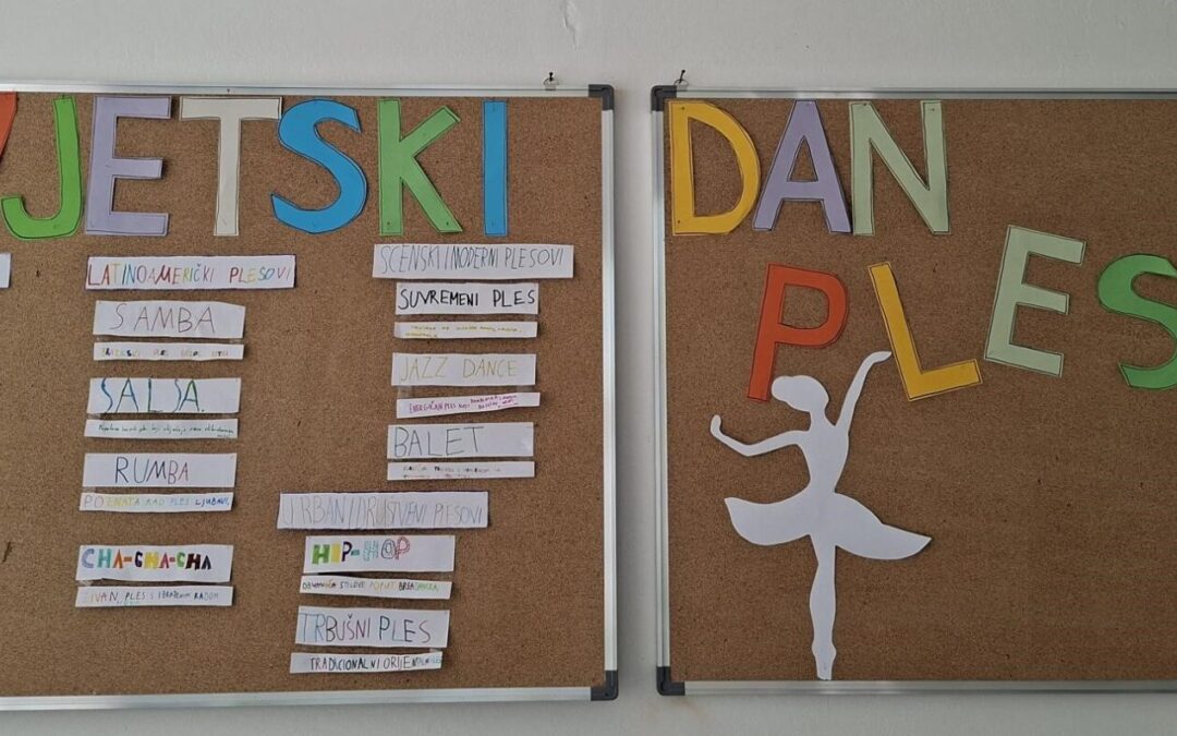 OBILJEŽEN SVJETSKI DAN PLESA U PŠ BRODSKI STUPNIK