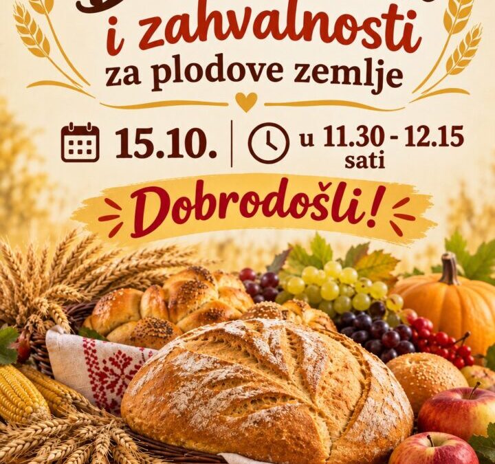 DANI KRUHA I ZAHVALNOSTI- PODRUČNA ŠKOLA SLAVONSKI KOBAŠ